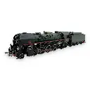 Locomotive à vapeur 141.R.1244 - Trix 25141 - HO 1/87 - SNCF - Ep VI - Digital sound fumigène - 2R