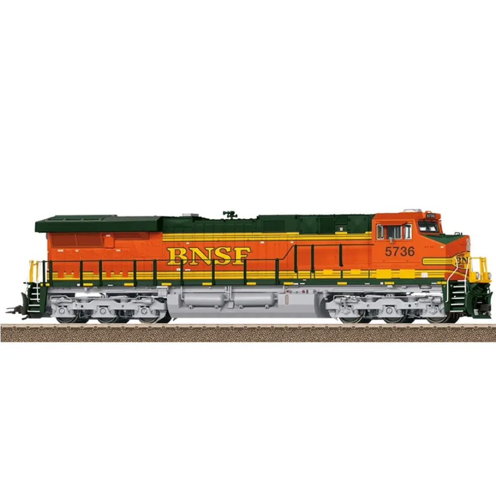 Locomotive diesel GE ES44AC - TRIX 25447 - HO 1/87 - EP VI - DCC Son Fumigène - 2R