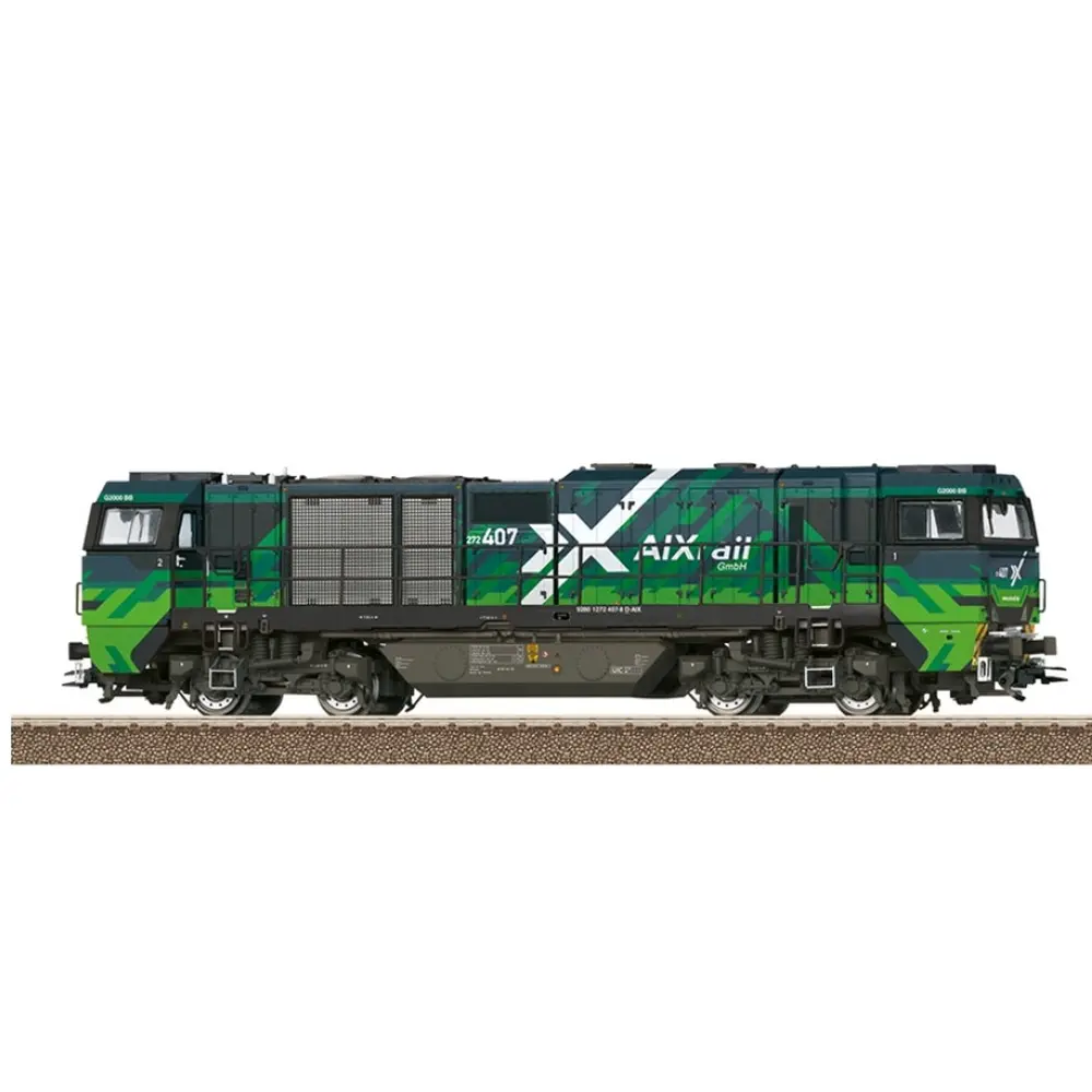Locomotive diesel de classe 272 (G2000) - TRIX 22923 - HO 1/87 - EP VI - DCC Son - 2R