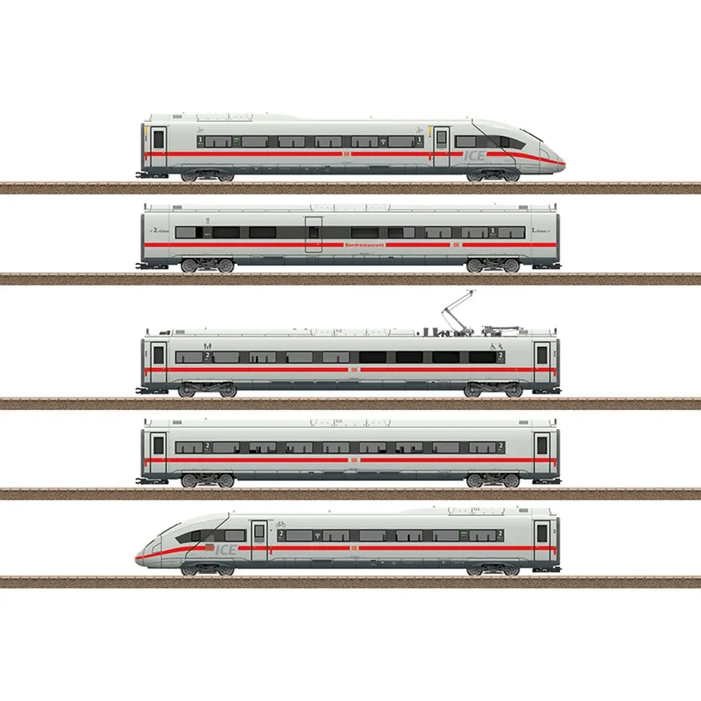 TGV électrique ICE 4 série 412/812 - TRIX T25978 - EP. VI - Digital sound - 2R