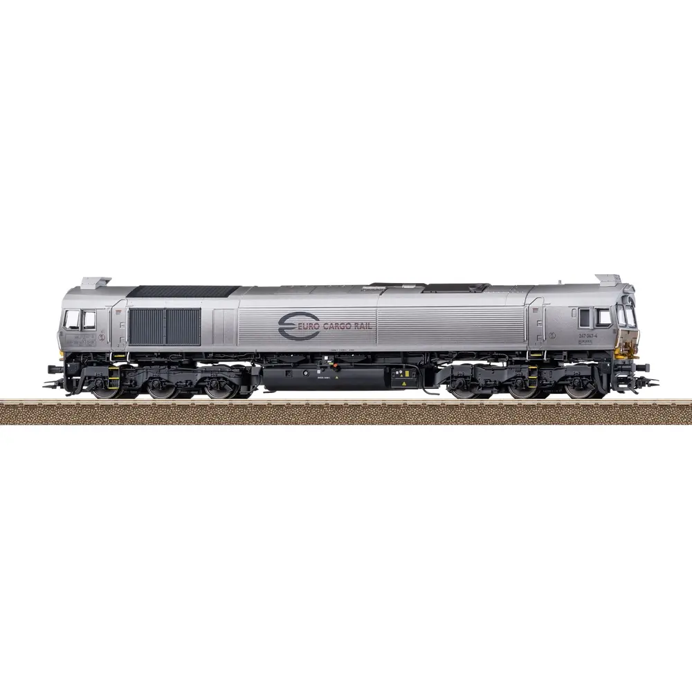 Locomotive diesel Classe 77 - TRIX T22996 - privée - HO 1/87 - EP. VI - Digital sound - 2R