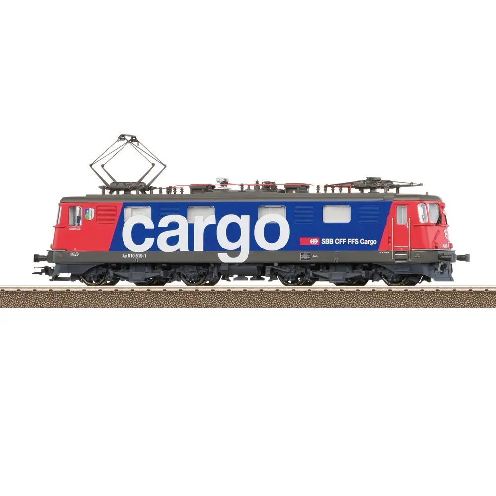 Locomotive électrique Ae 610 - TRIX T25667 - SBB/CFF/FFS - HO 1/87 - EP. V - Digital sound - 2R