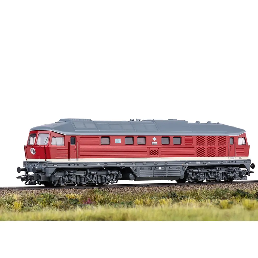 Locomotive diesel série 132 - TRIX T22407 - DR - HO 1/87 - EP. IV - Digital sound - 2R