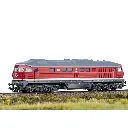 Locomotive diesel série 132 - TRIX T22407 - DR - HO 1/87 - EP. IV - Digital sound - 2R