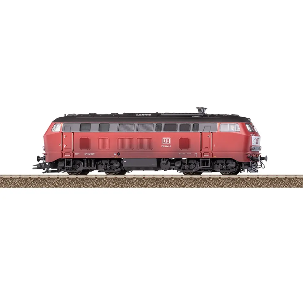 Locomotive diesel série 218 - TRIX T22487 - DB AG - HO 1/87 - EP. V - Digital sound - 2R