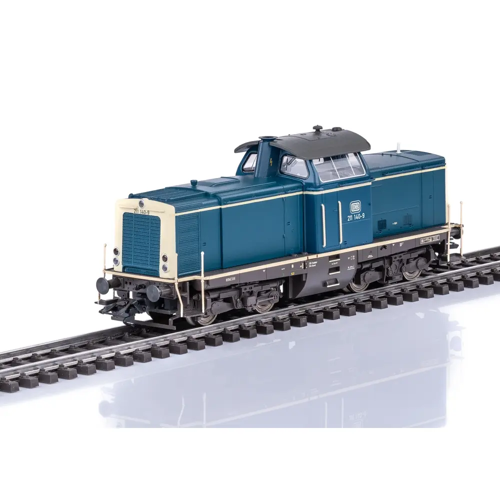 Locomotive diesel série 211 - TRIX T25101 - DB - HO 1/87 - EP. IV - Digital sound - 2R