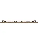 Coffret de wagons plats Laads 800B - Trix T24428 - privée - HO 1/87 - EP. VI - 2R