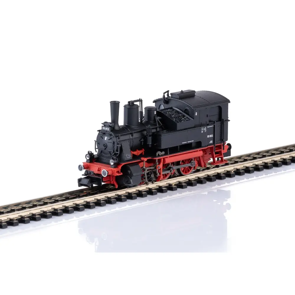 Locomotive à vapeur BR 89.8 - Minitrix 16890 - N 1/160 - DB - Ep III - Digital sound - 2R