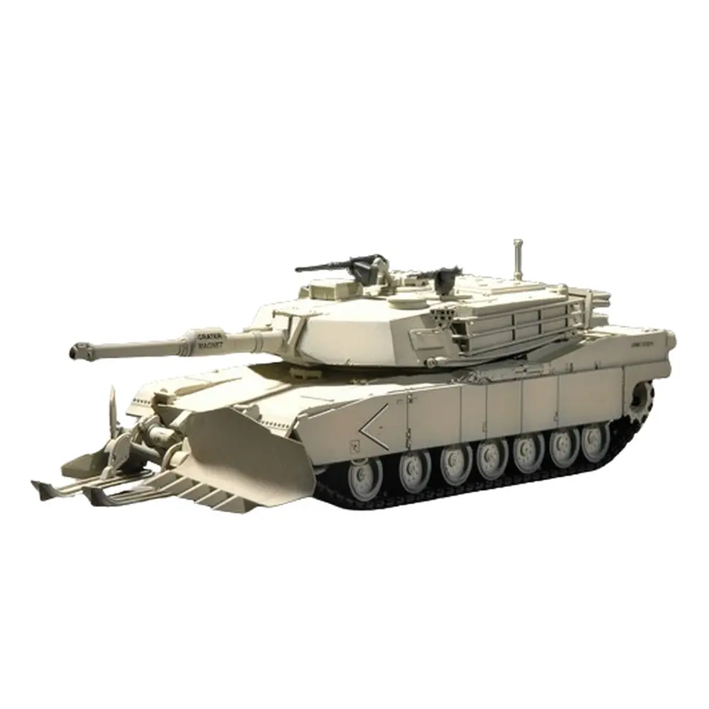 Char de combat - M1A1 avec système de lame de déminage - Trumpeter 07277 - 1/72