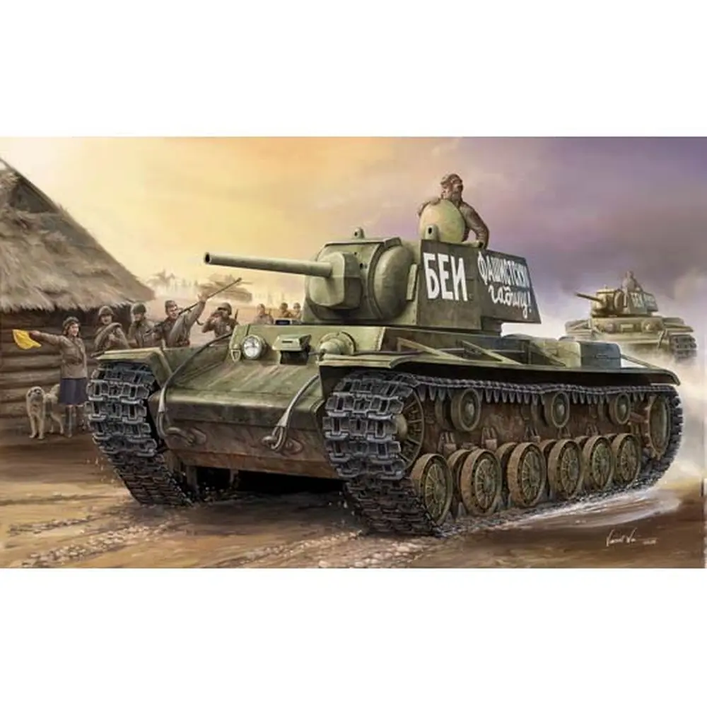 Char de combat Soviétique - KV-1 1941 - Small Turret - Trumpeter 00356 - 1/35