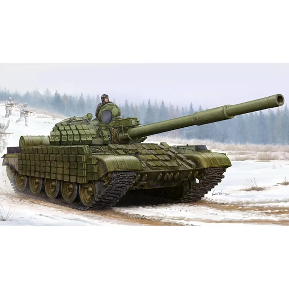 Char de combat Russe - T62 ERA 1962 - Trumpeter 01555 - 1/35