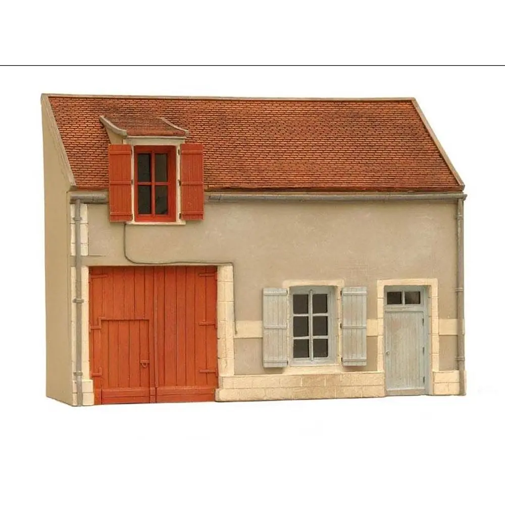 Façade N France - Kit résine - Non peint - Artitec 10.232 - HO 1/87