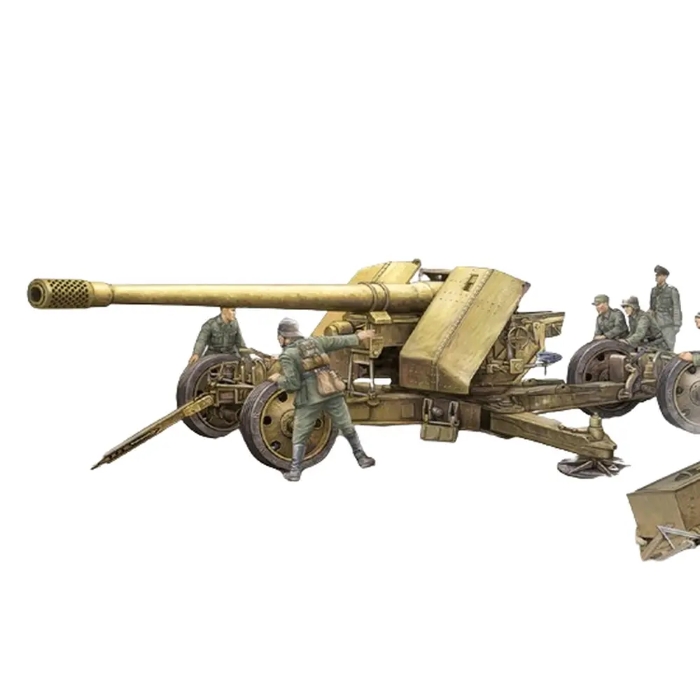 Canon Antichar Allemand - Pak44 128mm - Trumpeter 02317 - 1/35