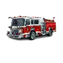 Pompe à Incendie Américaine "LAFRANCE EAGLE 2002" - Trumpeter 02506 - 1/25