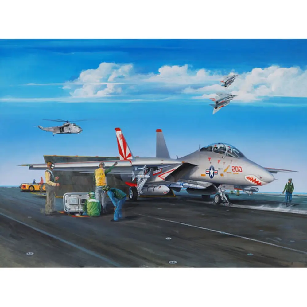 Avion Supersonic Bimoteur - Grumman F-14 Tomcat - Trumpeter 03201 - 1/32