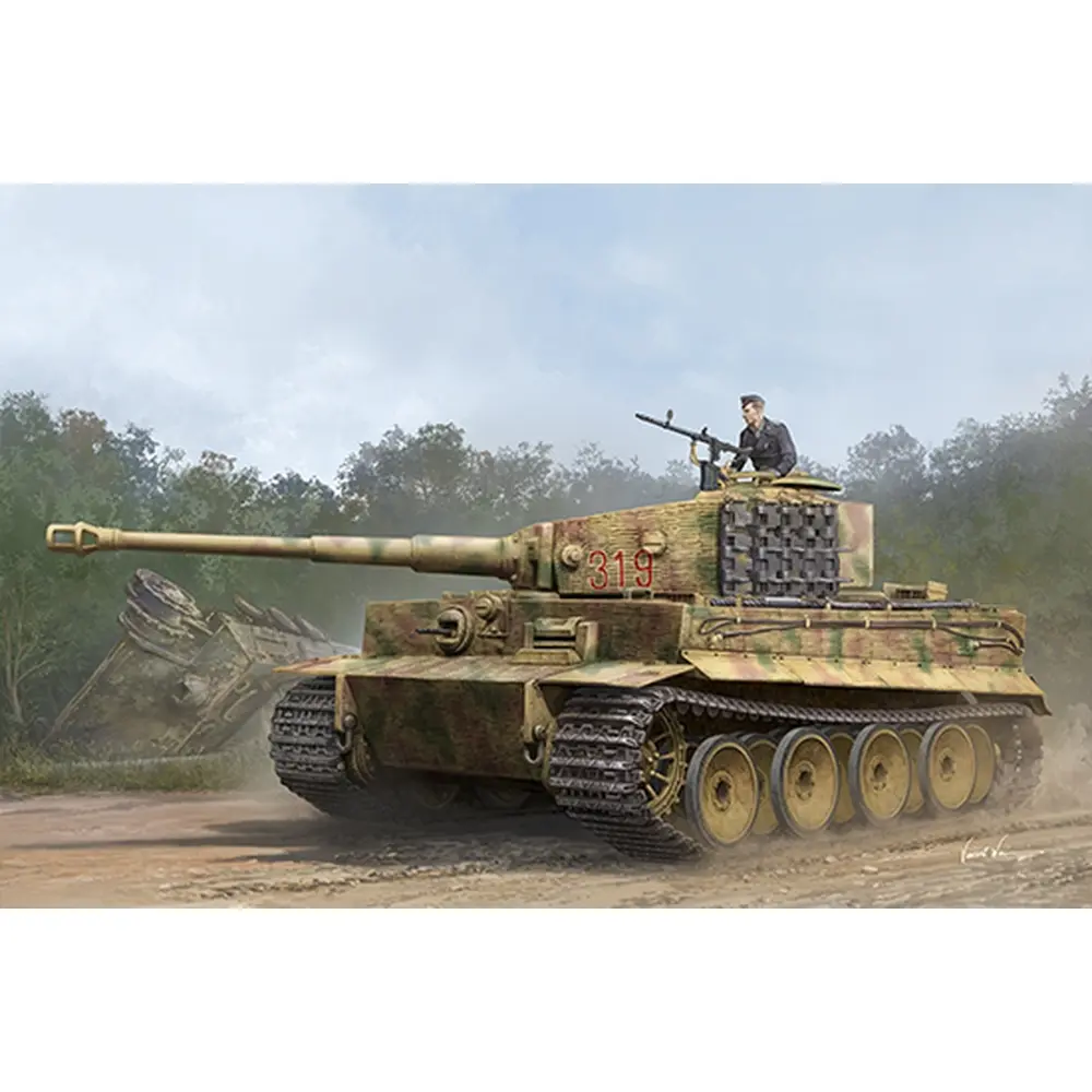 Char lourd de combat Allemand - Tiger I - Trumpeter 09539 - 1/35