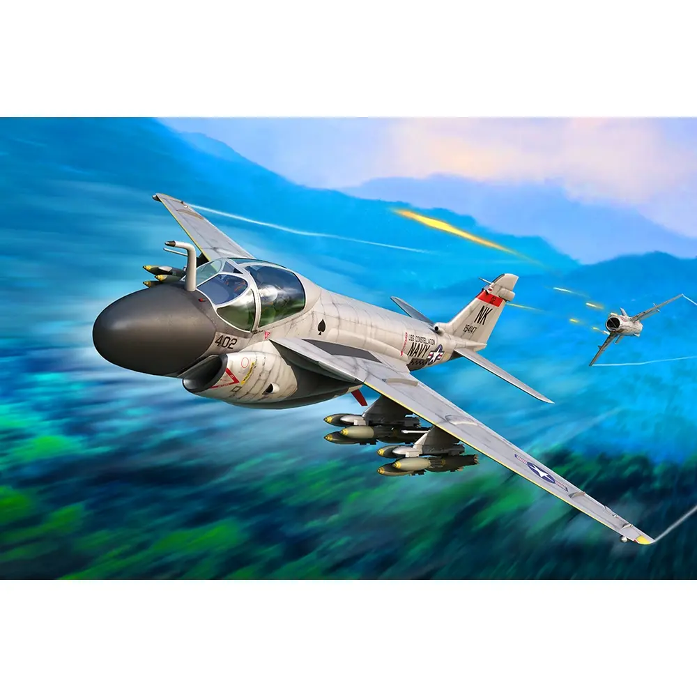 Avion d'attaque américain A-6A "Intruder" - Trumpeter 01640 - 1/72