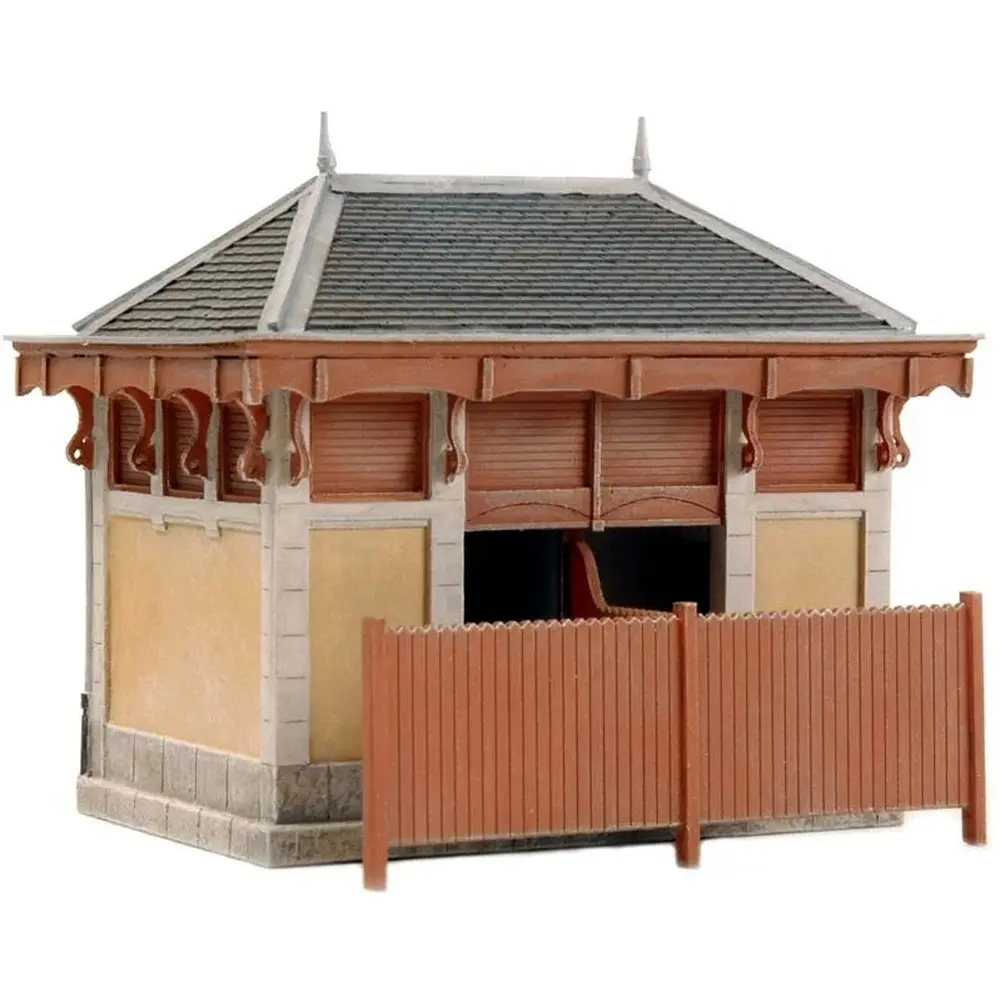 Installations sanitaires françaises et cabane d'équipement ferroviaire - Artitec 10.266 - HO 1/87