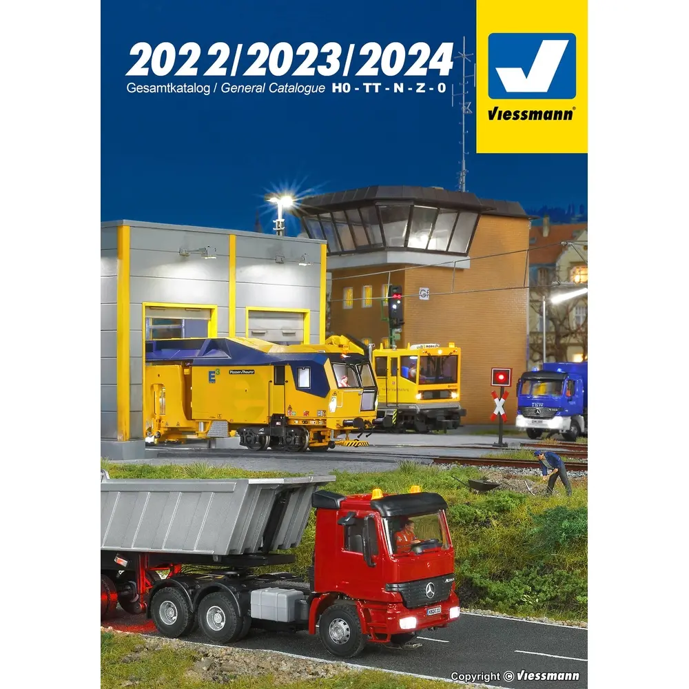 Catalogue Viessmann 2024/2025/2026 VIESSMANN 8999 - Échelle O/HO/TT/N/Z