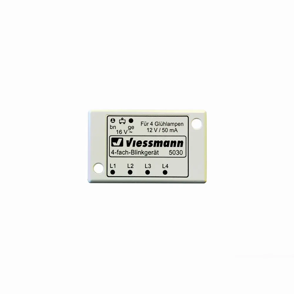 Boîtier clignotant quadruple - Viessmann 5030 - H0 1/87