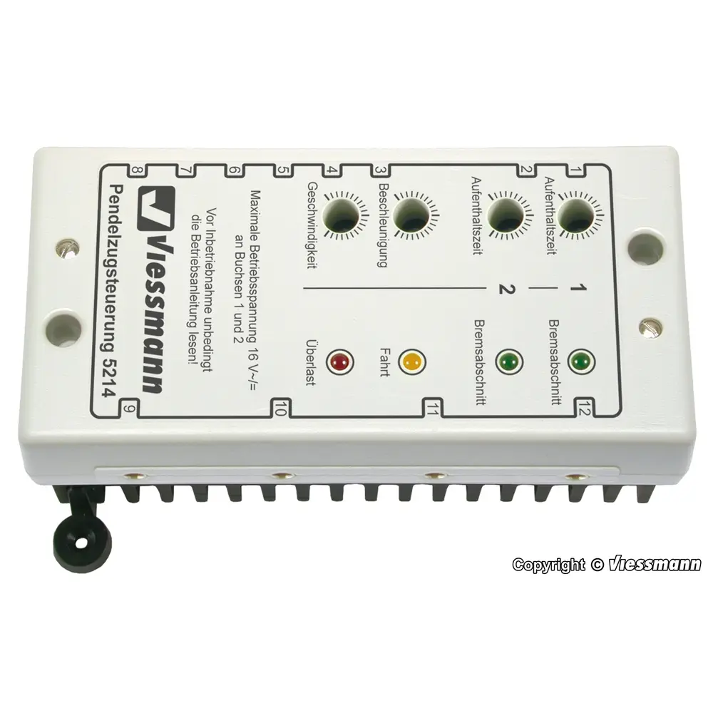 Module de Contrôle des Trains DC - Viessmann 5214 - Toutes Echelles