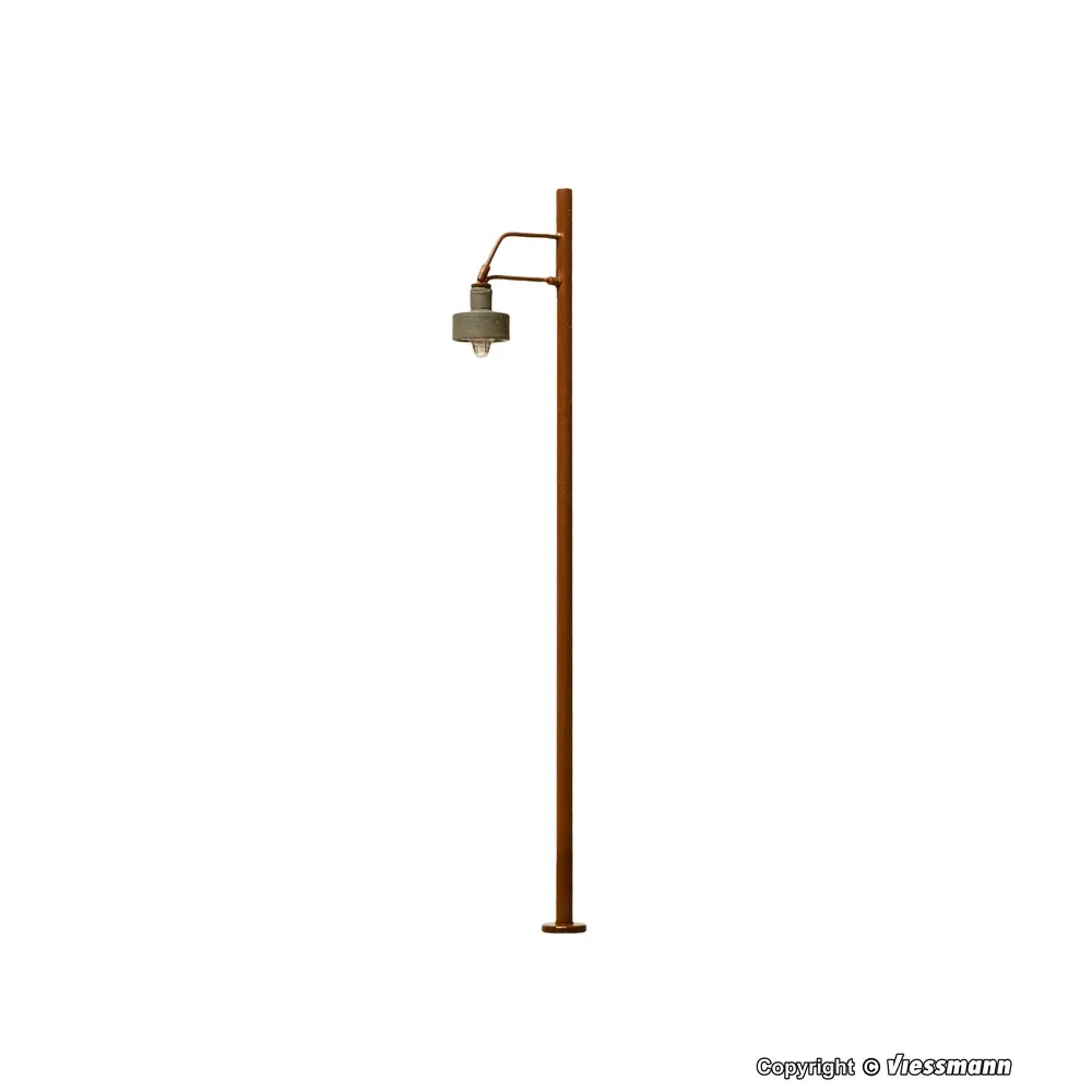 Lampadaire Wood - Viessmann 6065 - HO 1/87 - LED blanc chaud