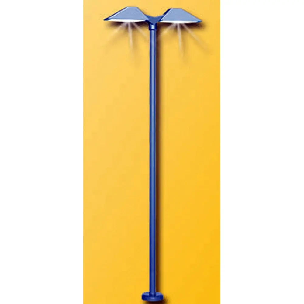 Eclairage de quai moderne double, avec DEL