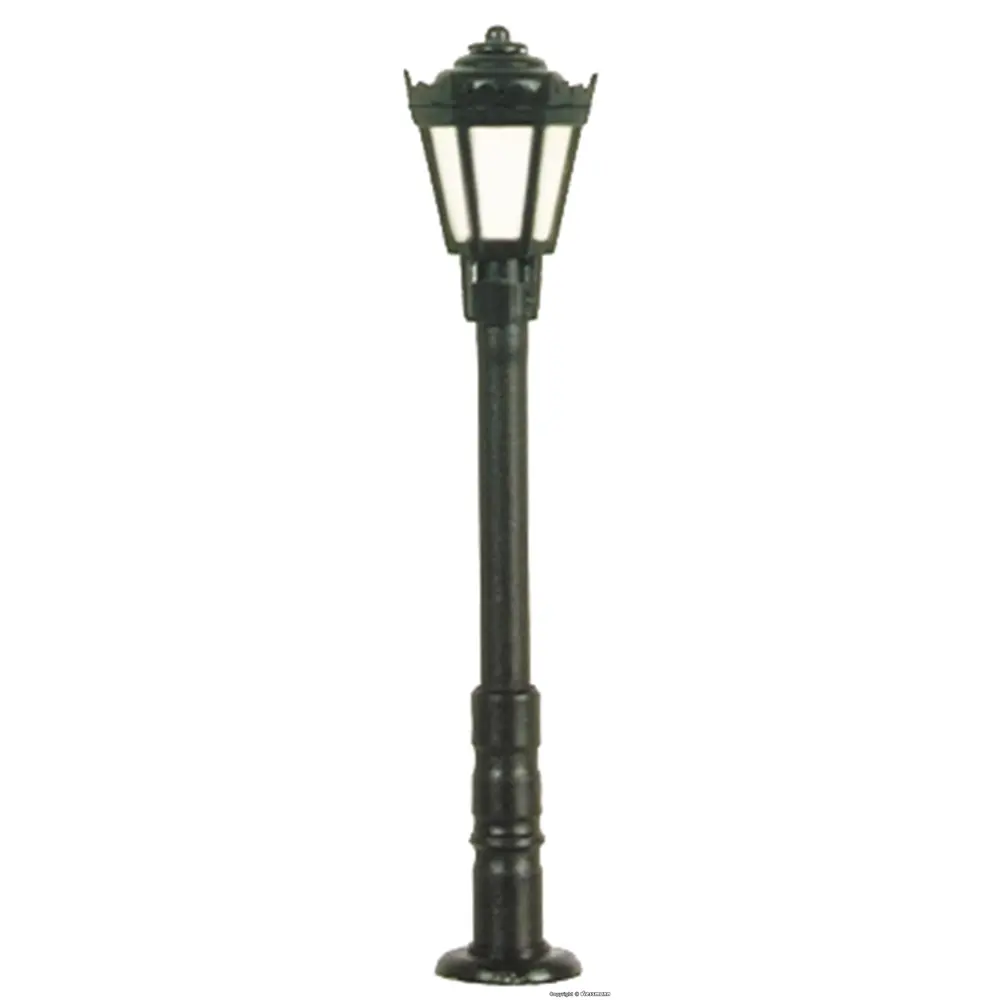 Lampadaire ancien de rue, LED blanc chaud - Viessmann 6470 - N 1/160