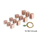 Set de 12 éclairages LED pour maison Viessmann 6005 - HO 1/87 - 4 tailles différentes