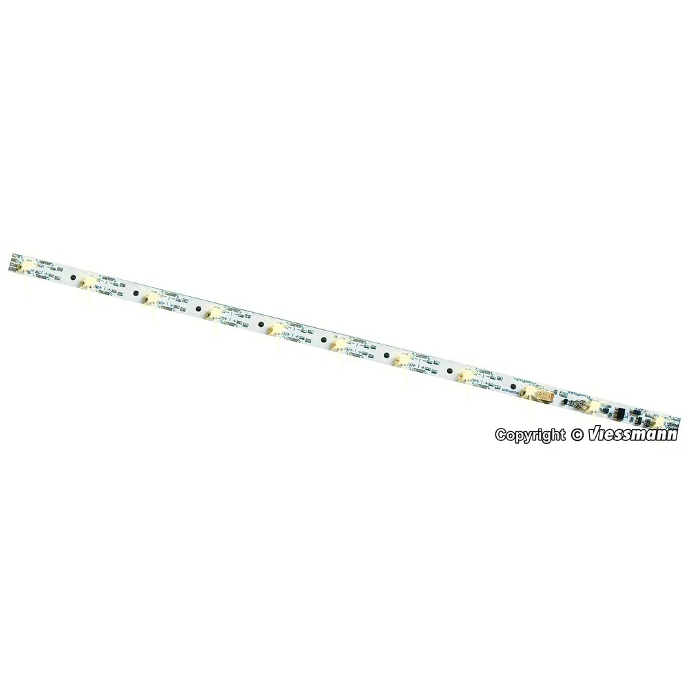 Éclairage intérieur pour voiture Viessmann 5050 - HO 1/87 - 11 LED blanc chaud