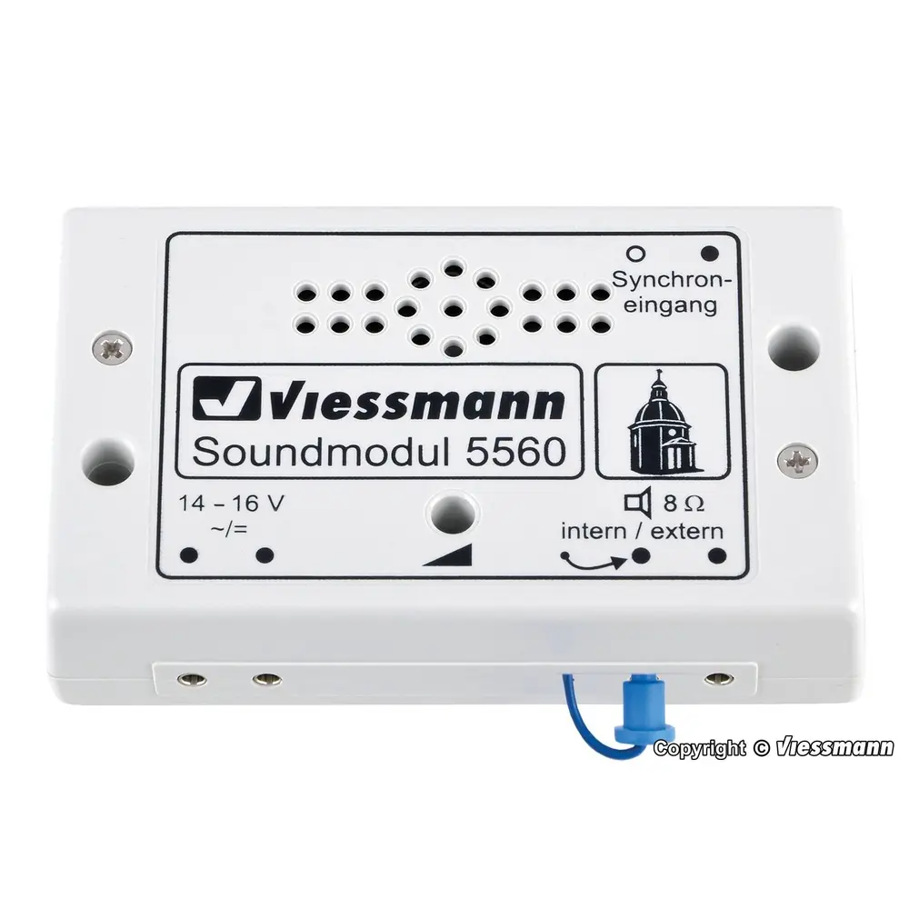Module de son "cloches d'églises" 5 langues VIESSMANN 5560 - Toutes échelles