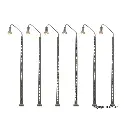Lot de 6 Feux type mât de dépôt LED Blanc chaud VIESSMANN 65856 - N 1/160