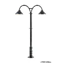 Lampe de quai double Baden-Baden Viessmann 6109 LED  - HO 1/87 - hauteur 74 mm