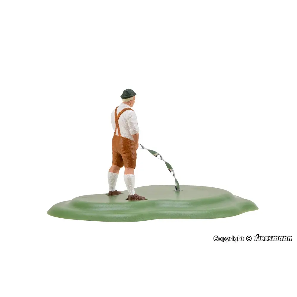 Homme qui urine, personnage animé VIESSMANN 1547 - HO 1/87