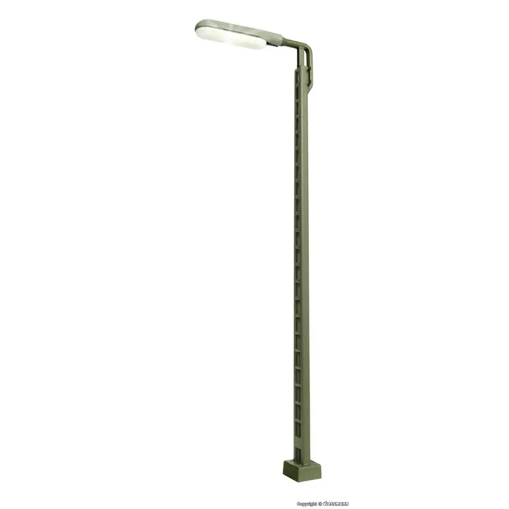 Lampadaire de quai "Wallau" Viessmann 6362 - HO 1/87 -Led Blanc