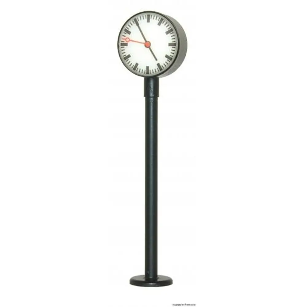 Horloge avec plateforme éclairée Viessmann 1880 - N 1/160 - Hauteur 25 mm