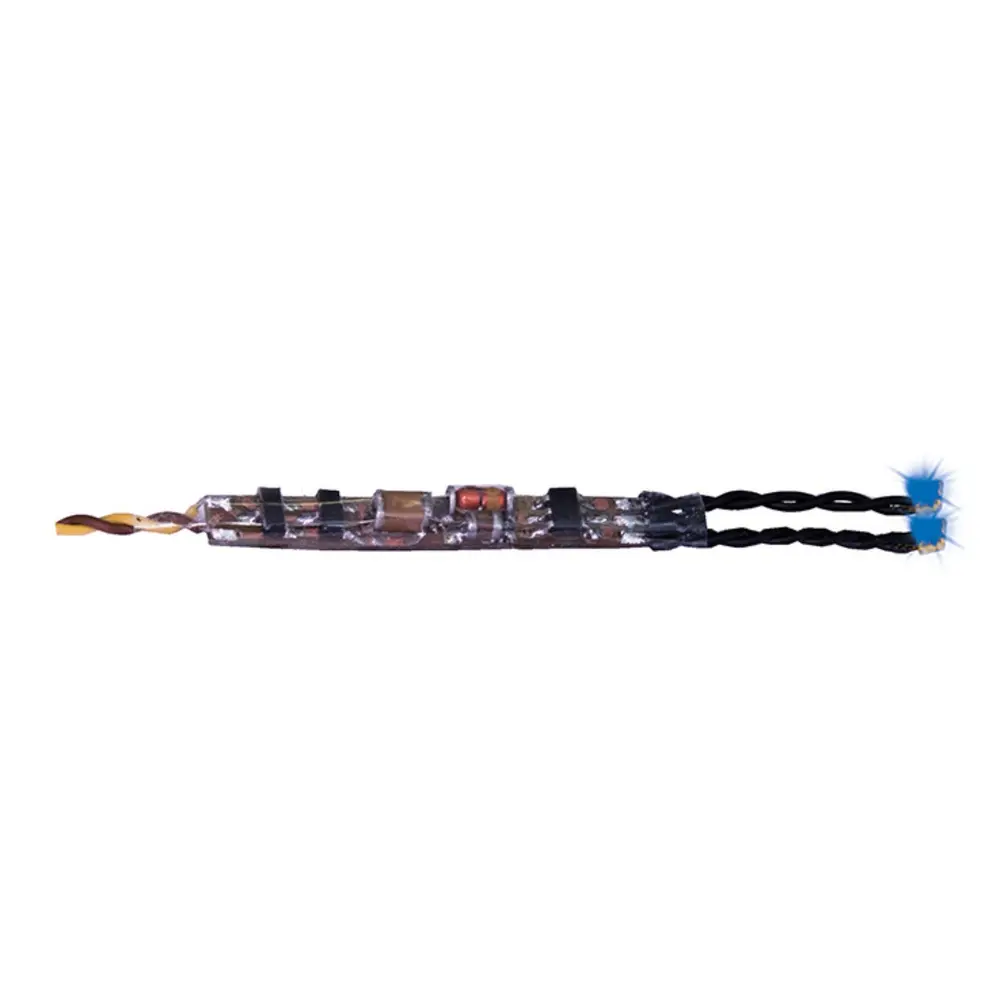 Micro clignotant avec 2 LED bleu Viessmann 5271 - Pour véhicules miniatures