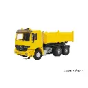 Camion benne motorisé Mercedes-Benz ACTROS Viessmann 8015 - HO 1/87  livrée Jaune