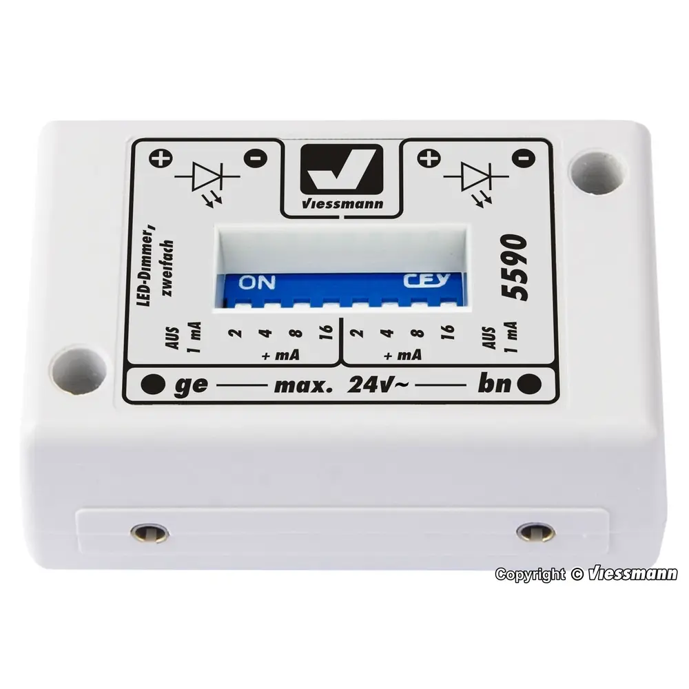 Double variateur pour LED - Viessmann 5590 - Échelles universelles