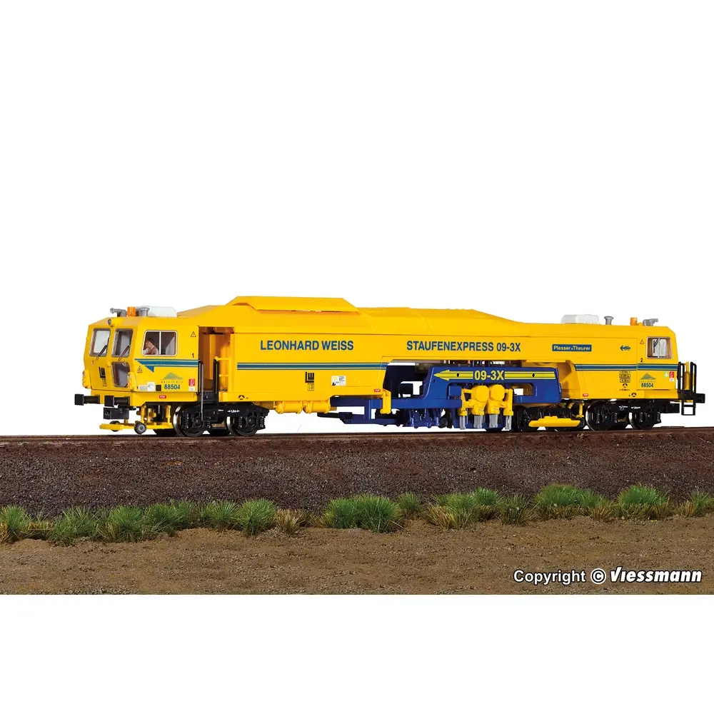 Bourreuse LEONHARD WEISS, P & T - Viessmann 2652 - HO 1/87 - Compagnie privée - Ep VI - Digital sound - 2R