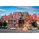 Boutique aménagée avec éclairage intérieur fonctionnel - Vollmer 43694 - HO 1/87