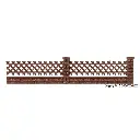 Clôture de Chasseur - 192x4x17mm - Vollmer 45011 - HO : 1/87