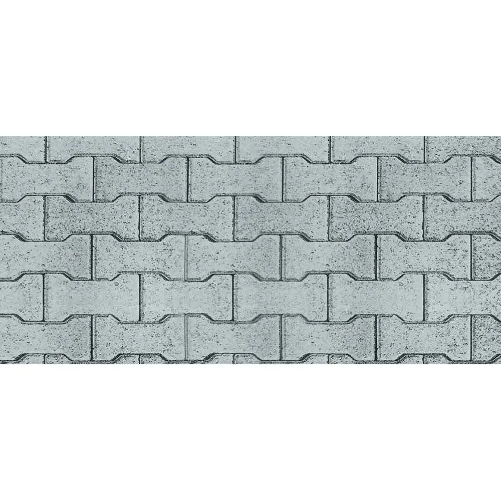Plaque cartonnée mur pavé en béton - Vollmer 46054 - HO 1/87