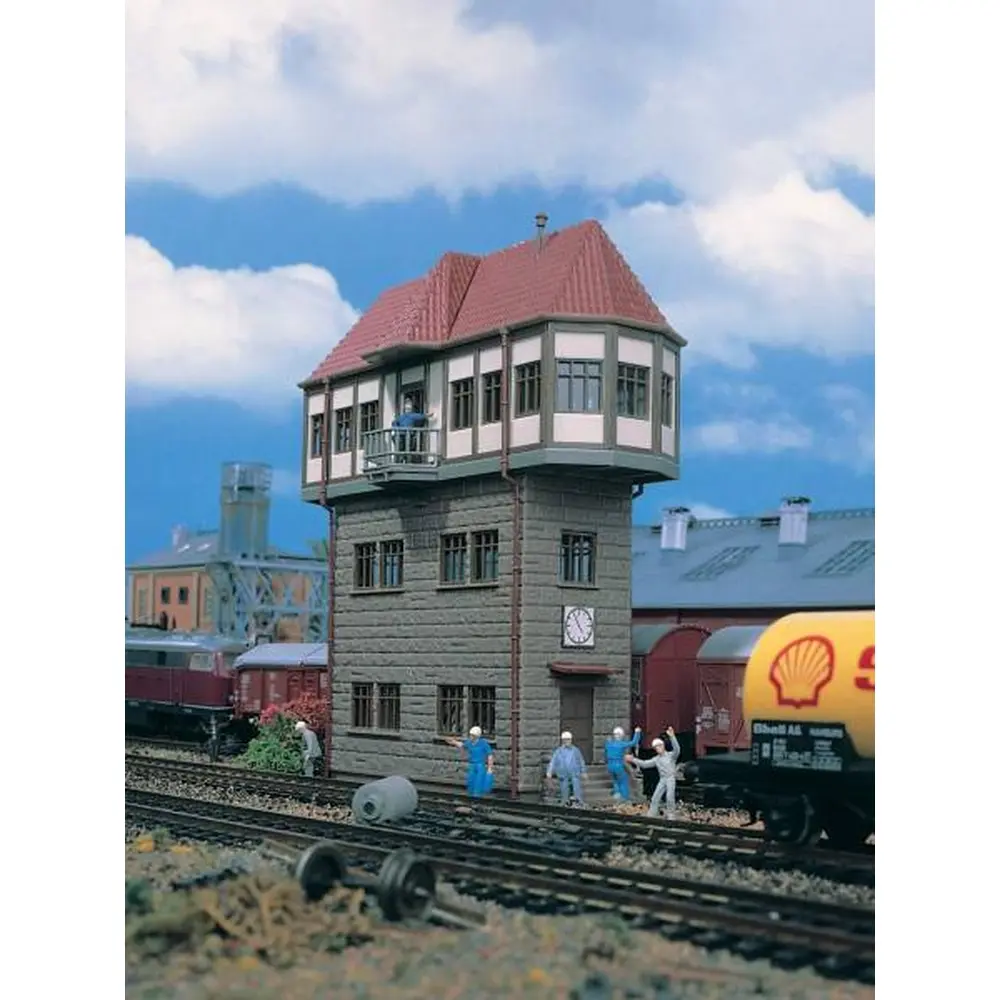 Poste d'aiguillage de Fellbach - Vollmer 45734 - HO 1/87
