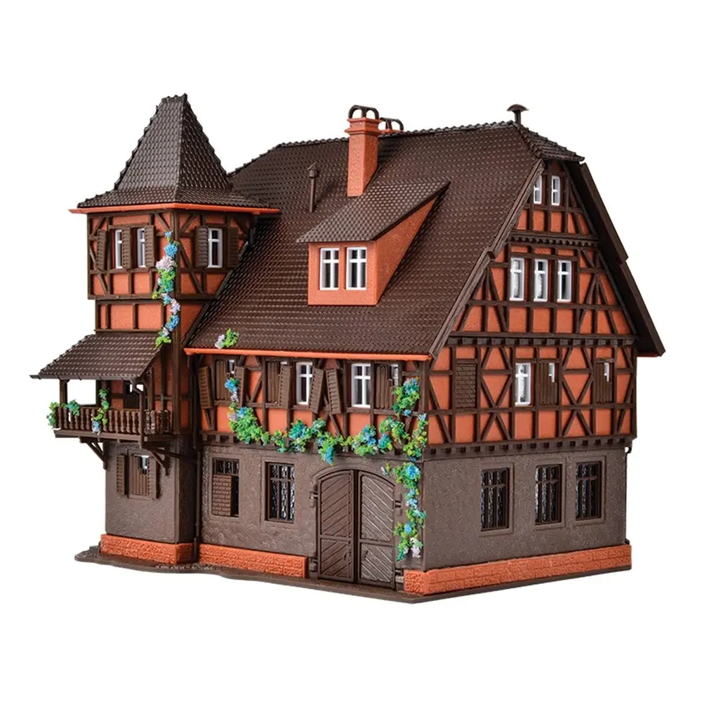 Villa vampire avec avec lumière vacillante - VOLLMER 47679 - 1/160