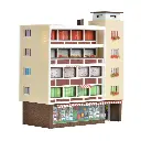 Immeuble de ville avec commerce - N 1/160 - Vollmer 47728