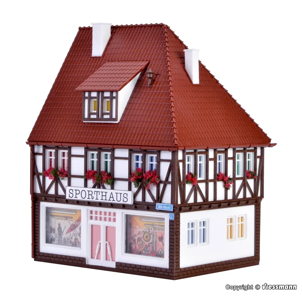 Magasin de sport 2 étages - VOLLMER 43651 - HO 1/87