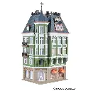 Banque maison à plusieurs étages - VOLLMER 43771 - HO 1/87
