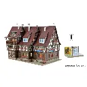 Kit éclairé Mairie, Commissariat, Prison & 1 figurine VOLLMER 43693 HO 1/87