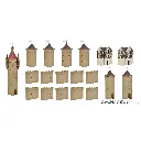 Château-fort du Moyen âge - VOLLMER 49910 - HO 1/87